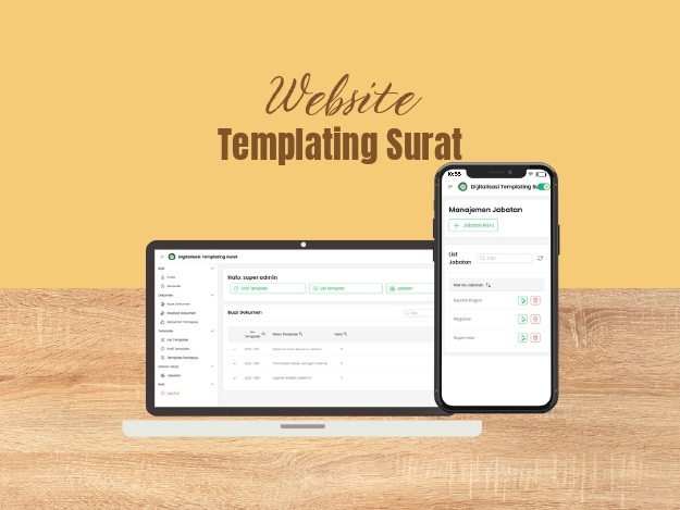 Document templating system with template selection and editing interface